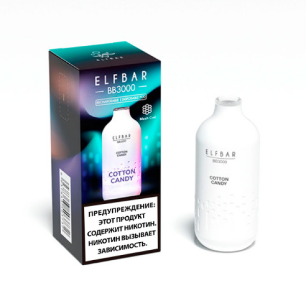 Elfbar BB3000 Сахарная вата, 3000 тяг в Ростове-на-Дону
