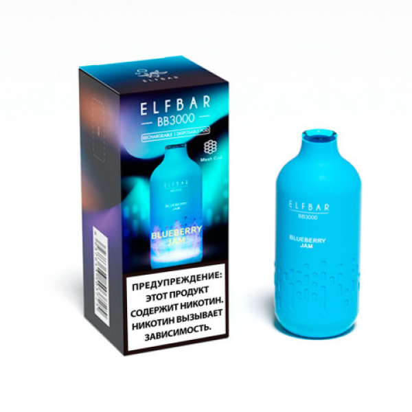 Elfbar BB3000 Черничный джем, 3000 тяг в Ростове-на-Дону