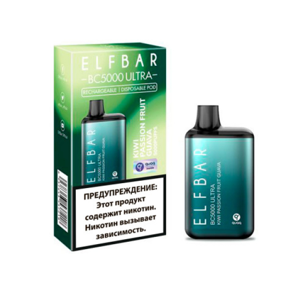 Elfbar BC5000 (Киви маракуйя гуава), 5000 тяг в Ростове-на-Дону