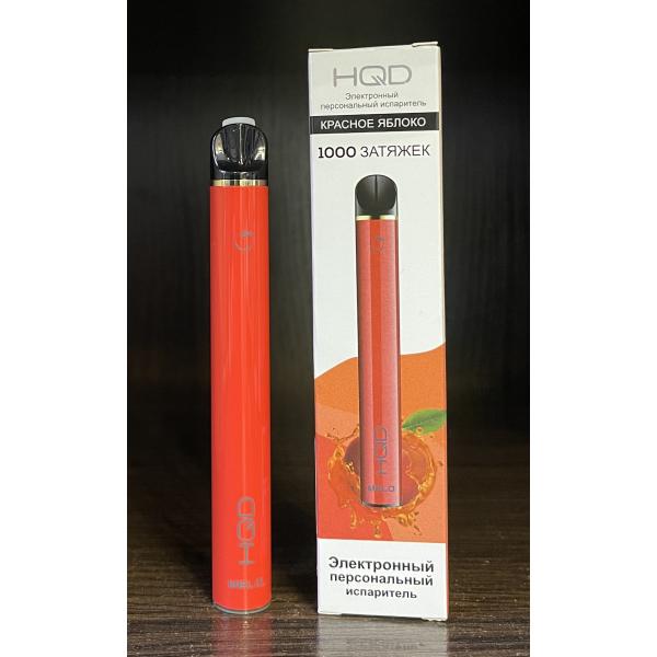 HQD melo red apple (красное яблоко) 1000 затяжек в Ростове-на-Дону