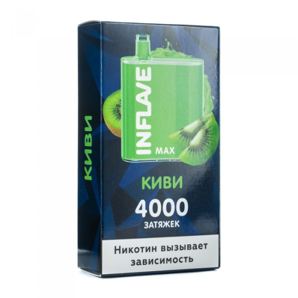 INFLAVE MAX Киви, 4000 тяг в Ростове-на-Дону