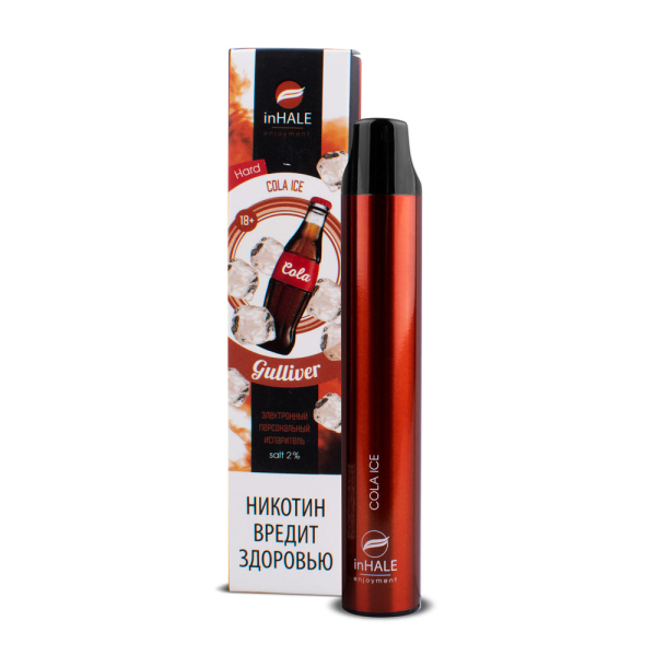 inHale Guliver Hard Cola Ice (Кола Со Льдом) 1500 затяжек в Ростове-на-Дону