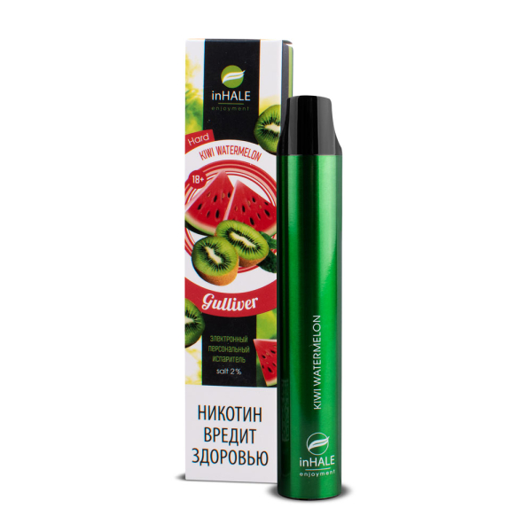 inHale Guliver Hard Kiwi Watermelon (Киви Арбуз) 1500 затяжек в Ростове-на-Дону