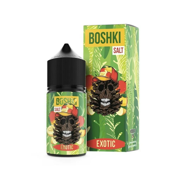 Жидкость BOSHKI Salt Exotic (Манго дыня хвоя) (30 мл, 20 мг/мл) в Ростове-на-Дону