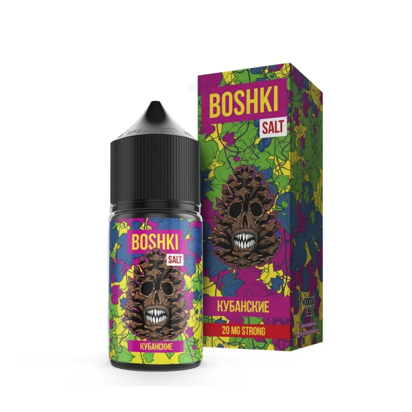 Жидкость BOSHKI Salt Кубанские (Виноград черника хвоя) (30 мл, 20 мг/мл) в Ростове-на-Дону