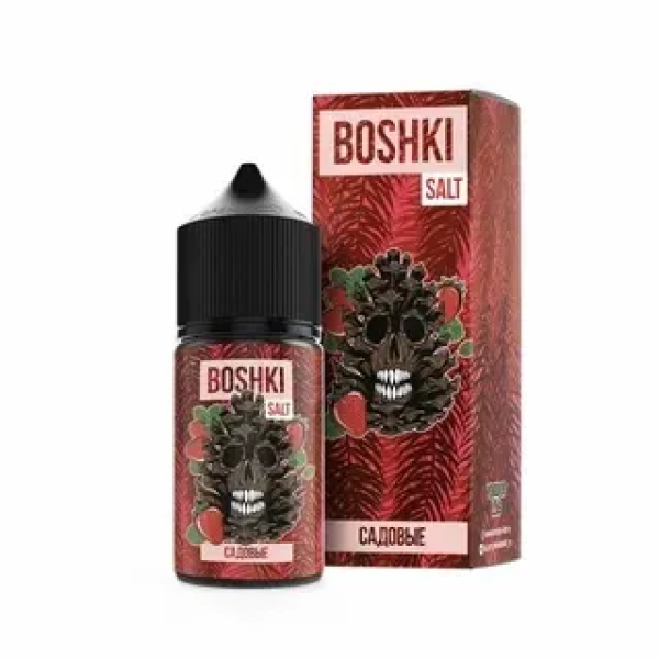 Жидкость BOSHKI Salt Садовые (клубника хвоя) (30 мл, 20 мг/мл) в Ростове-на-Дону