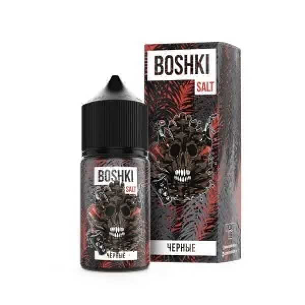 Жидкость BOSHKI Salt Черные (кола хвоя) (30 мл, 20 мг/мл) в Ростове-на-Дону