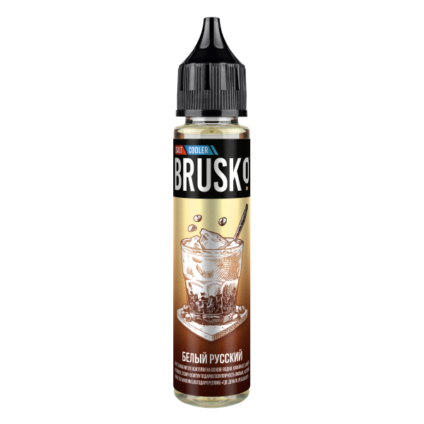 Жидкость Brusko Salt  Белый Русский 30 мл в Ростове-на-Дону