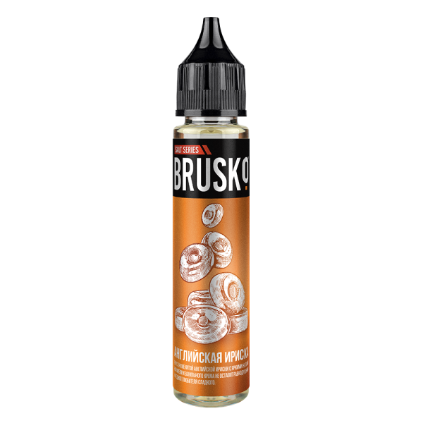 Жидкость Brusko Salt Английская Ириска 30 мл в Ростове-на-Дону