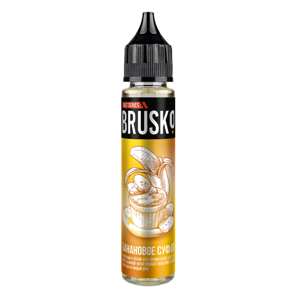 Жидкость Brusko Salt Банановое Суфле 30 мл в Ростове-на-Дону