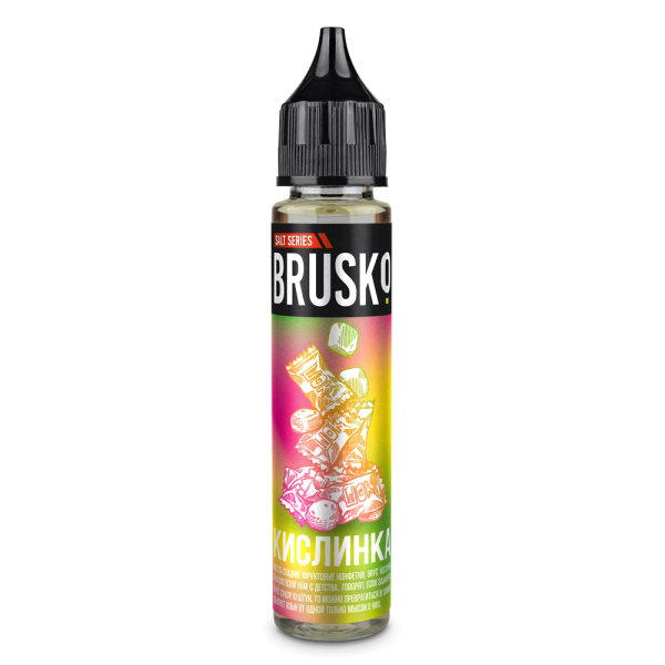 Жидкость Brusko Salt Кислинка 30 мл в Ростове-на-Дону