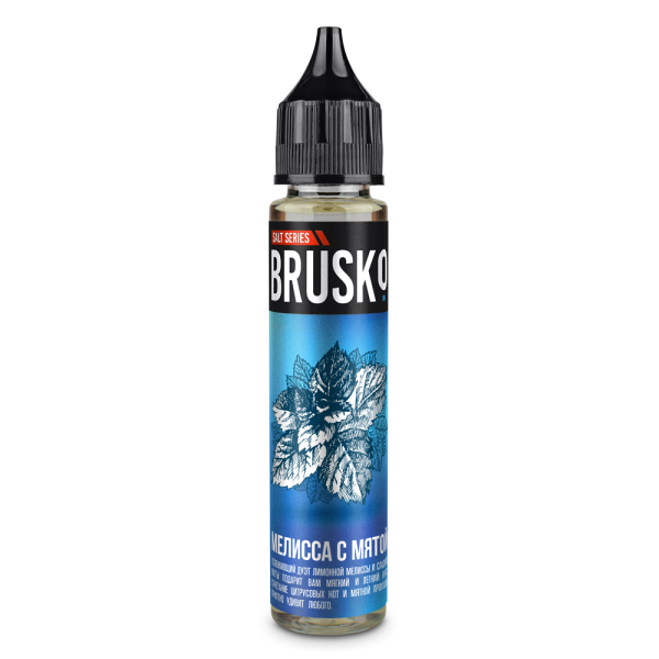 Жидкость Brusko Salt Мелиса С Мятой 30 мл в Ростове-на-Дону
