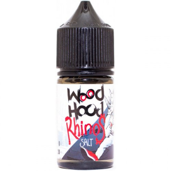 Жидкость Wood Hood Rhinos (Клубника Киви Лимон Лед) (30 мл, 20 мг/мл) в Ростове-на-Дону