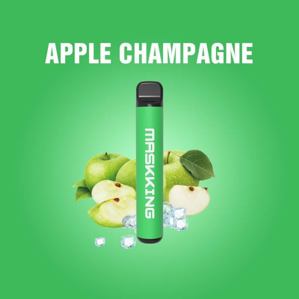 Одноразовая электронная сигарета Maskking High Pro Apple Champagne (Яблочное Шампанское) 1000 затяжек в Ростове-на-Дону