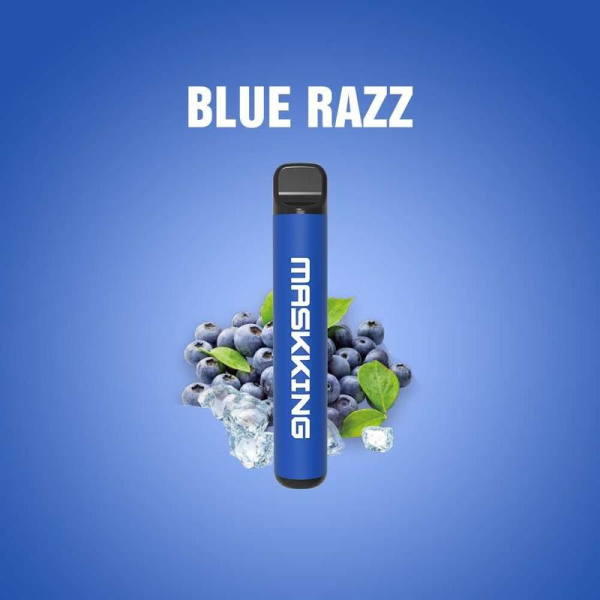 Одноразовая электронная сигарета Maskking High Pro Blue Razz (Черничный Рай) 1000 затяжек в Ростове-на-Дону