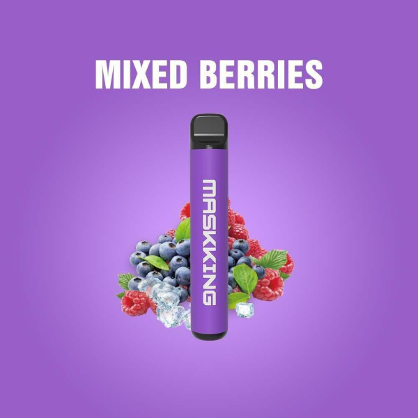 Одноразовая электронная сигарета Maskking High Pro Mixed Berries (Ягодный Рай) 1000 затяжек в Ростове-на-Дону