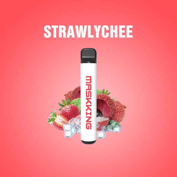 Одноразовая электронная сигарета Maskking High Pro Strawlychee (Клубника Личи) 1000 затяжек в Ростове-на-Дону