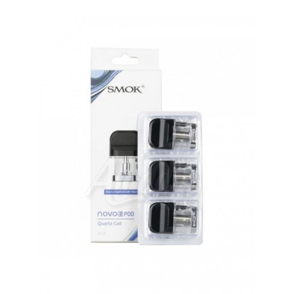 Упаковка картриджей NOVO 2 Quartz 1.4 ohm 2ml Coil Pod  by SMOK (в упаковке 3 шт) в Ростове-на-Дону