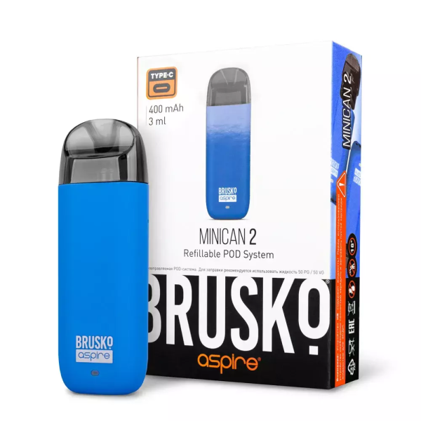 Brusko MINICAN 2 (400 мАч, Синий) в Ростове-на-Дону