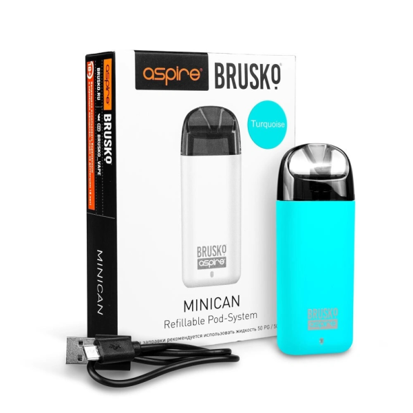 Brusko MINICAN plus (850 мАч, Бирюзовый) в Ростове-на-Дону