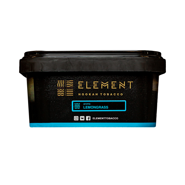 Табак Element Water Lemongrass 200 грамм в Ростове-на-Дону