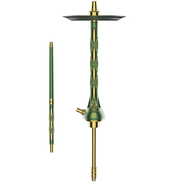 Кальян BLADE HOOKAH - ONE M (GREEN-GOLD) в Ростове-на-Дону