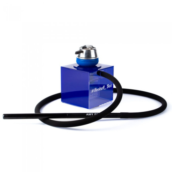 Кальян Hookah Box Blue синий (20 см) в Ростове-на-Дону