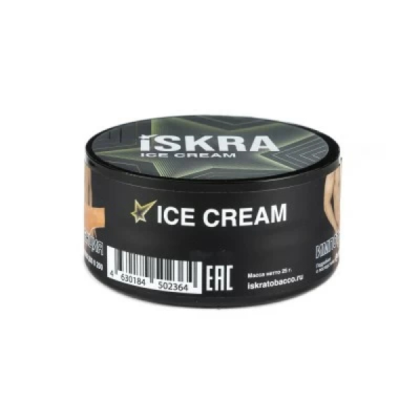 Табак Iskra Ice Cream (Сливочное мороженое) 25 гр в Ростове-на-Дону