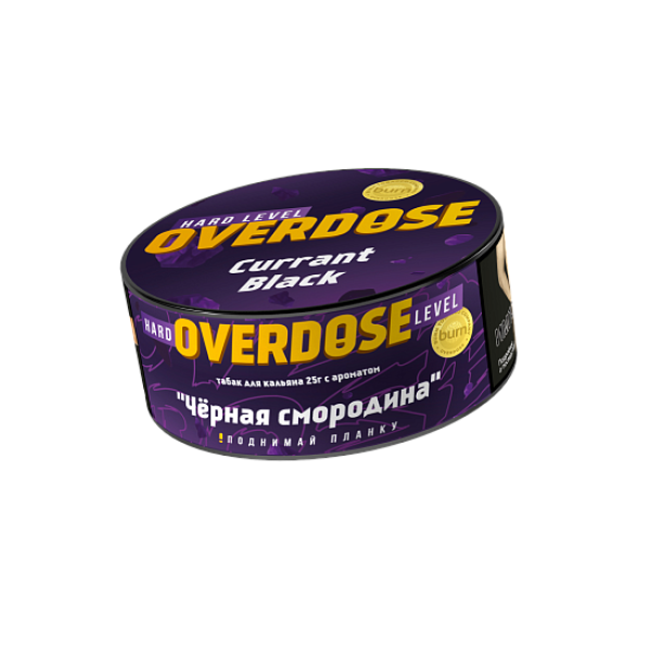 Табак OVERDOSE CURRANT BLACK 25 гр в Ростове-на-Дону