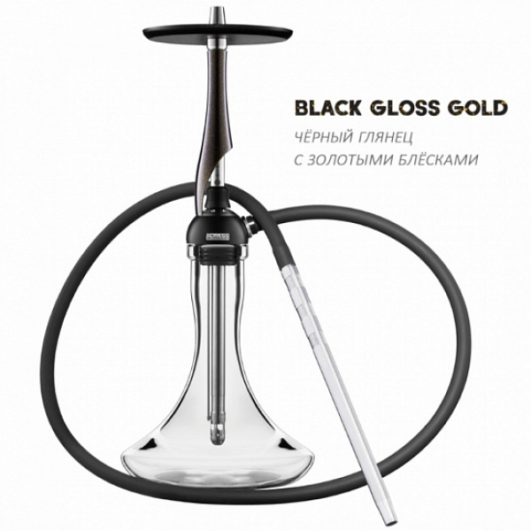 Кальян Koress K1T Black Gloss Gold в Ростове-на-Дону