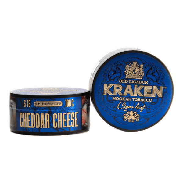 Табак Kraken Medium Seco Cheddar Cheese (Сыр Чеддер) 100 гр в Ростове-на-Дону