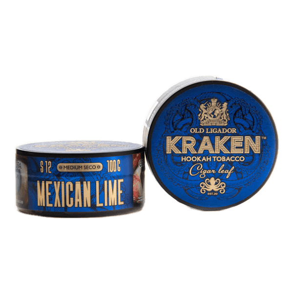 Табак Kraken Medium Seco Mexican lime (Мексиканский лайм) 100 гр в Ростове-на-Дону
