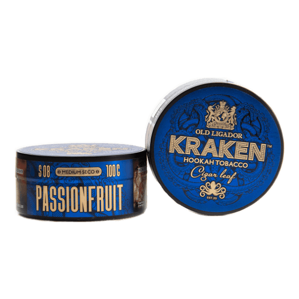 Табак Kraken Medium Seco Passion Fruit (Маракуйя) 100 гр в Ростове-на-Дону