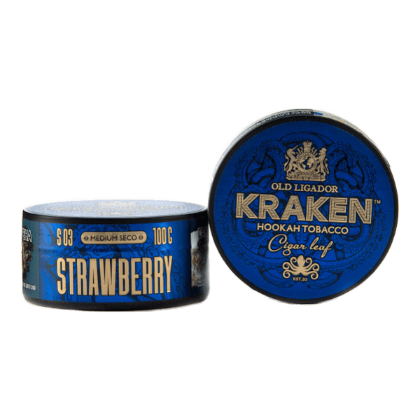 Табак Kraken Medium Seco Strawberr (Клубника) 100 гр в Ростове-на-Дону