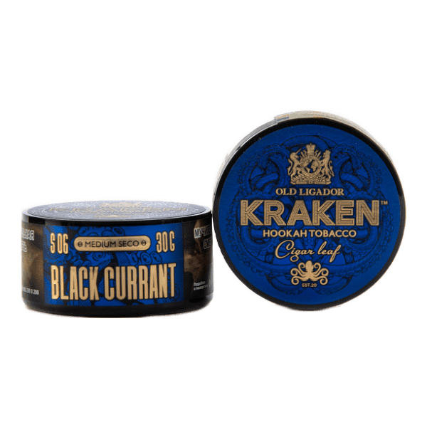 Табак Kraken Medium Seco Black Currant (Черная смородина) 30 гр в Ростове-на-Дону