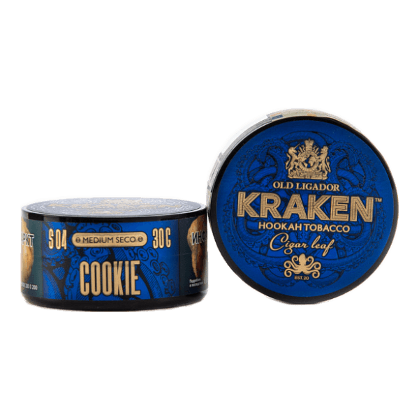 Табак Kraken Medium Seco Cookie (Печенье) 30 гр в Ростове-на-Дону