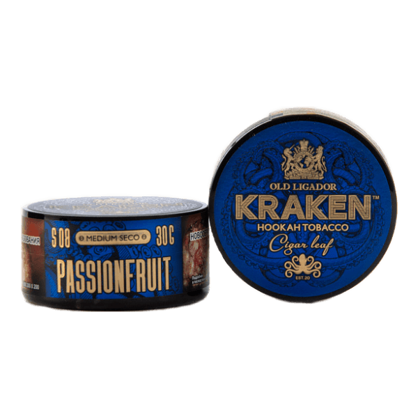 Табак Kraken Medium Seco Passion Fruit (Маракуйя) 30 гр в Ростове-на-Дону
