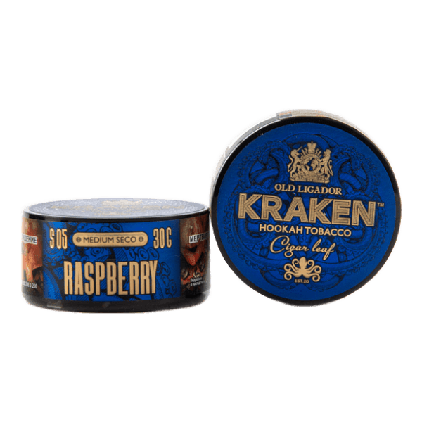 Табак Kraken Medium Seco Raspberry (Малина) 30 гр в Ростове-на-Дону