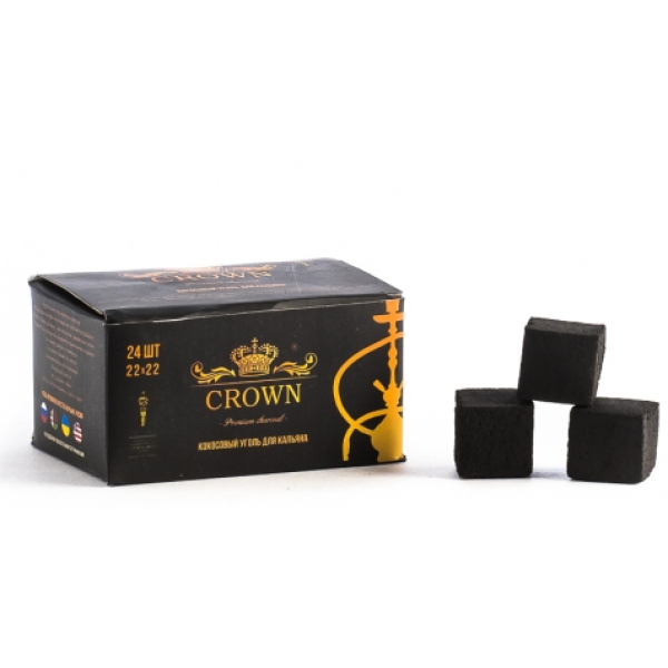 Уголь Crown Кокосовый 24 Шт (22 Мм) в Ростове-на-Дону