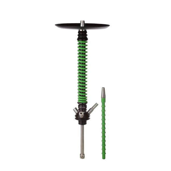 Кальян Mamay Customs Coilovers v12 Зеленый/Черный в Ростове-на-Дону