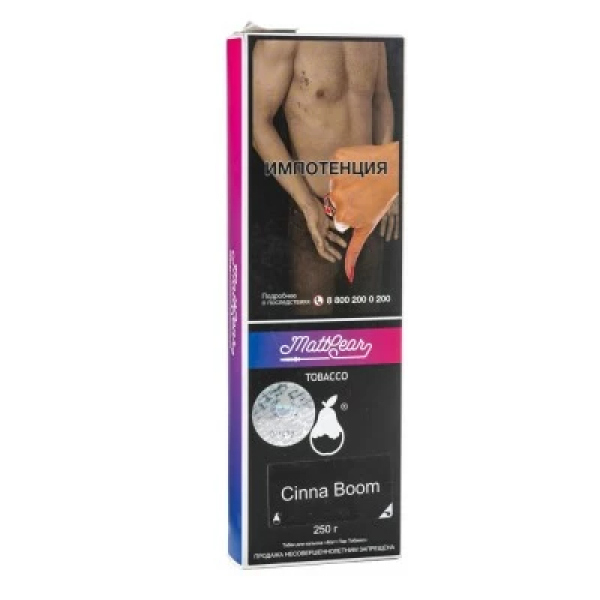 Табак MattPear Cinna Boom (Корица Персик) 250 гр в Ростове-на-Дону