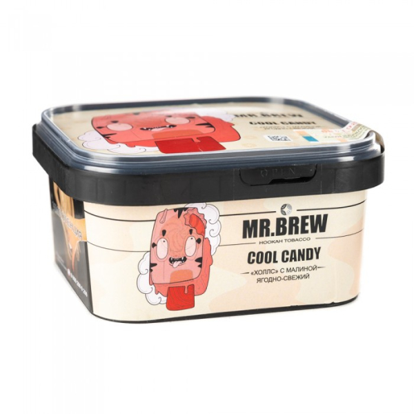Табак Mr Brew Cool Candy (Малиновый холлс) 200 гр в Ростове-на-Дону