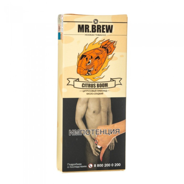 Табак Mr Brew Citrus Boom (Цитрусовый лимонад) 40 гр в Ростове-на-Дону