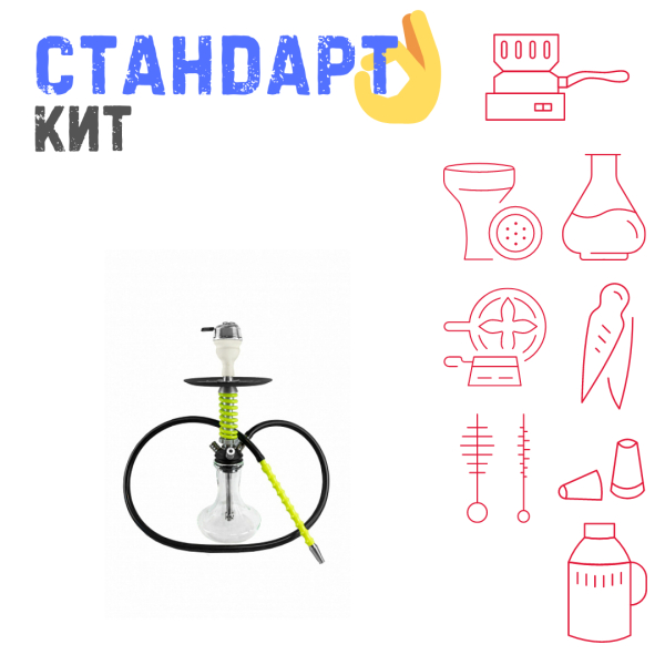 Набор с кальяном  Mamay Customs Micro Coilovers Green СТАНДАРТ в Ростове-на-Дону