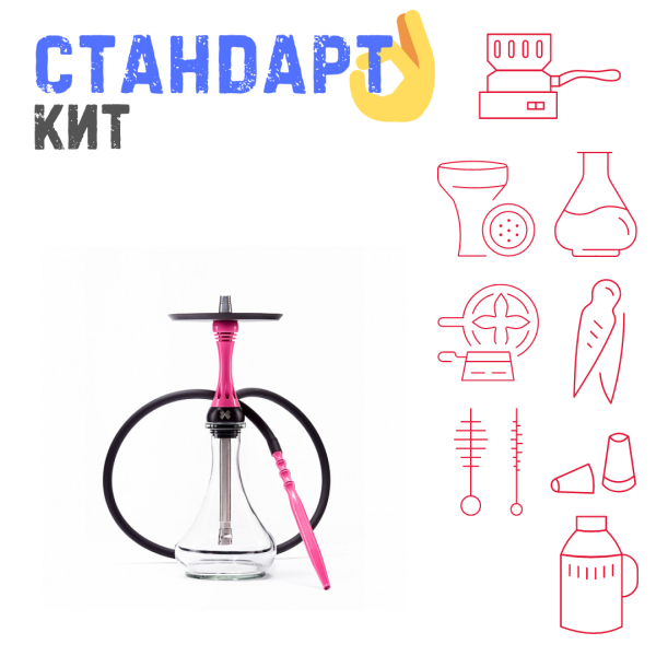 Набор с кальяном  Alpha Hookah X Rose СТАНДАРТ в Ростове-на-Дону