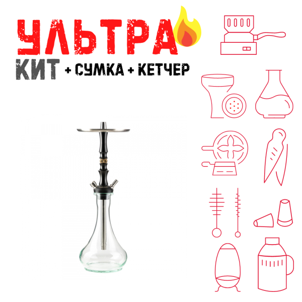 Набор с кальяном  Maklaud Dzen F/Sr ВСЕ ВКЛЮЧЕНО в Ростове-на-Дону
