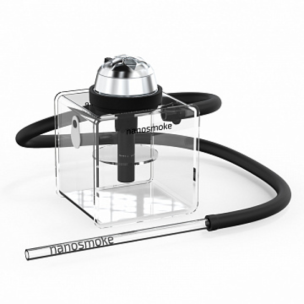 Кальян Nanosmoke box (прозрачный, 23 см) в Ростове-на-Дону