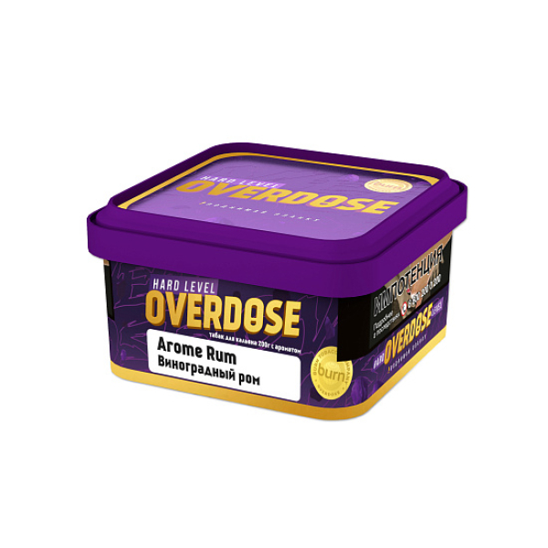 Табак OVERDOSE Aroma Rum 200 гр в Ростове-на-Дону