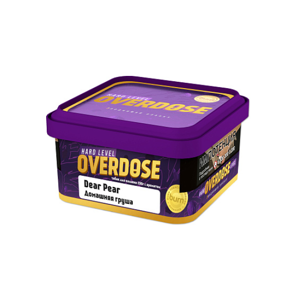 Табак OVERDOSE Dear Pear 200 гр в Ростове-на-Дону