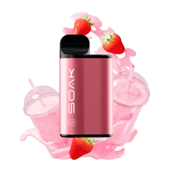 SOAK M Strawberry Cream dream (Клубничный милкшейк), 4000 тяг в Ростове-на-Дону